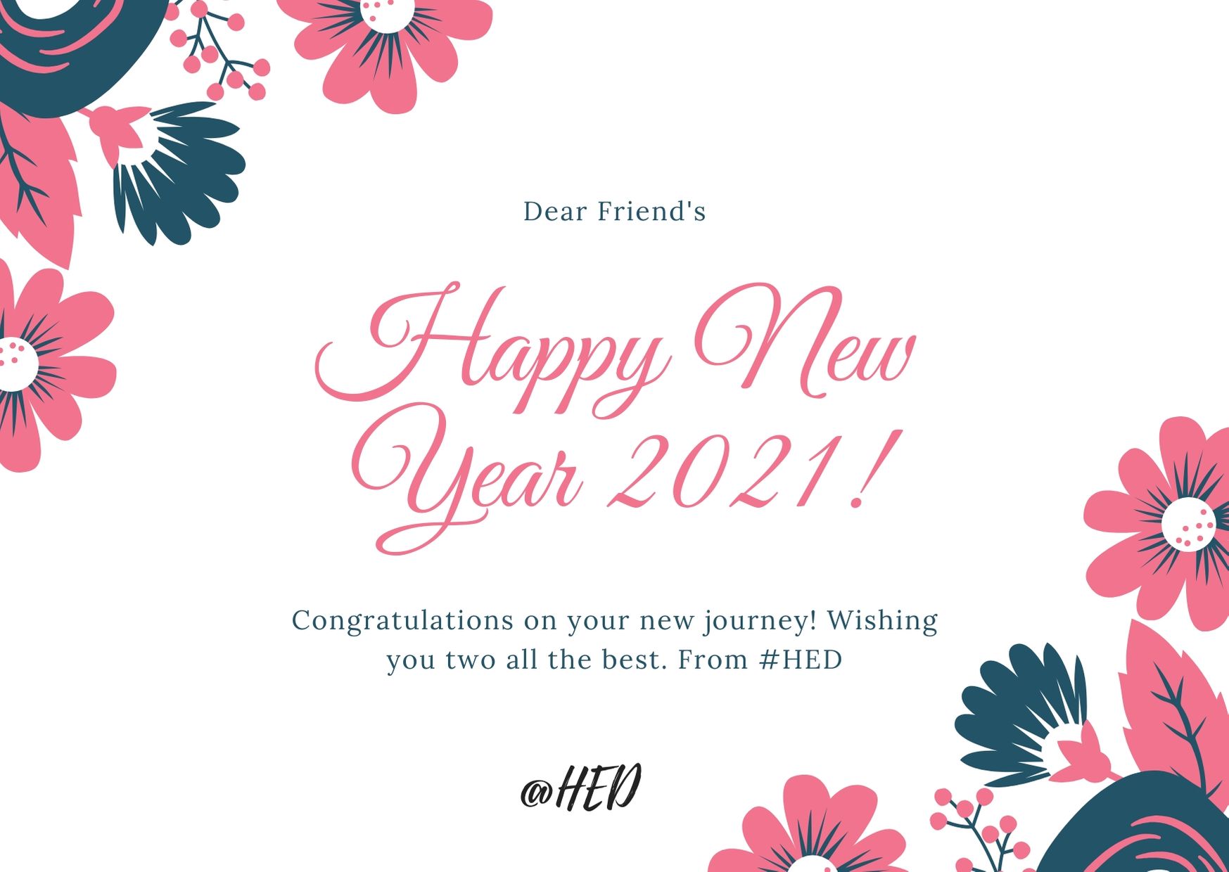 Download Happy New Year 2021 Greeting Cards | Download New Year ...